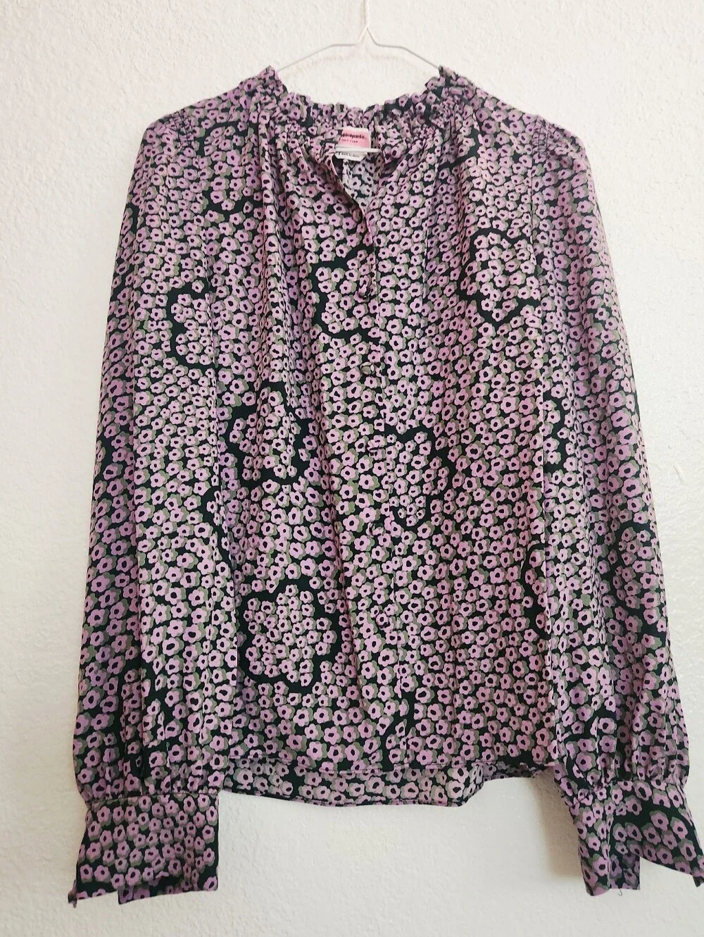 Kate Spade Flair Flora Blouse. Size S
